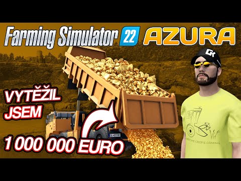 , title : 'VYTĚŽIL JSEM MILION EURO! | Farming Simulator 22 Azura #04'
