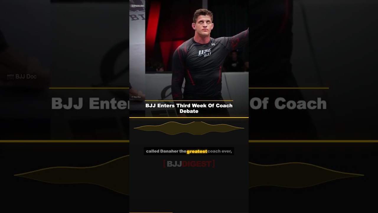 BJJ Enters Third Week Of Coach Debate #Shorts