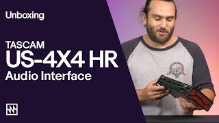 Video thumbnail for Unboxing the New Tascam US 4x4 HR, Your Next Interface? by Noisegate