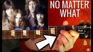 No Matter What - BADFINGER - Guitar Lesson ✅✅🎵