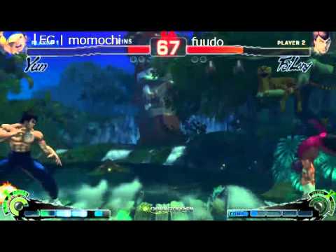 SSF4 AE: Momochi (Yun) vs Fuudo (FeiLong) - Godsgarden 4 (Grand Final)