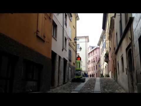 Nacelle plateforme ciseau tout terrain BiBi - motorisation thermique ou électrique 230V - versions BL, EVO et HE_1