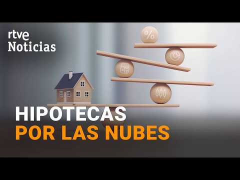 La firma de hipotecas cae un 3,5% en julio pero el importe sube casi un 11% | RTVE Noticias
