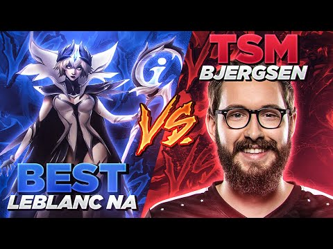 When RANK 1 Leblanc goes up against TSM Bjergsen! (INTENSE)