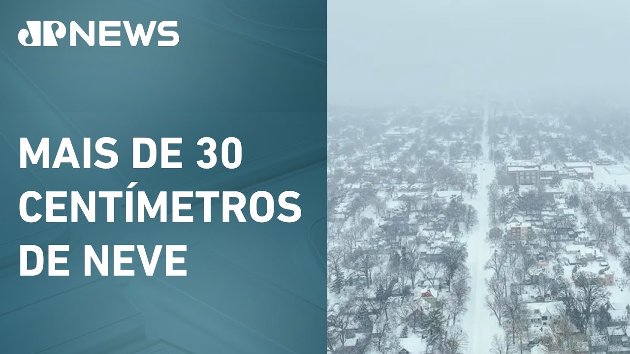 Tempestade de inverno nos EUA deixa 27 estados sob alerta