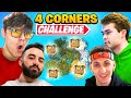 The 4 CORNER CHALLENGE in Fortnite