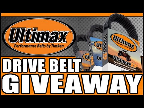 Giveaway: Ultimax Drive Belt