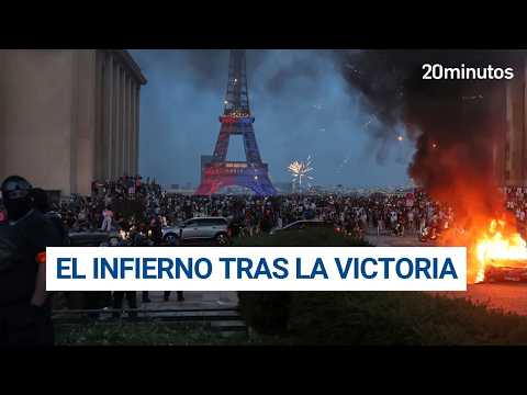 La celebració de la CHAMPIONS del PSG converteix París en un infern