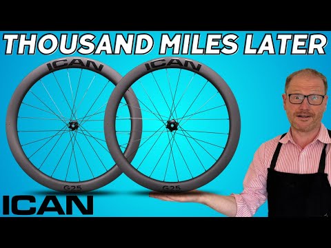 Cheap Chinese Carbon Gravel Wheels - ICAN G25 - 1000 Miles Later