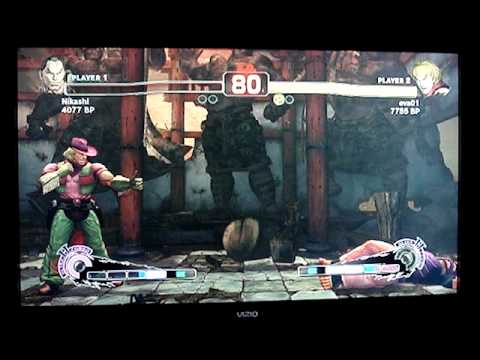 SSF4: Nikashi (Dan) vs eva01 (Ken) - GAF XBL 3 vs 3 Team Tourney - Set 1