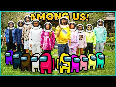 AMONG US COM YOUTUBERS NA CASA DE PRAIA!! ( IMPOSTOR IQ 9999,999 ) [ REZENDE EVIL ]