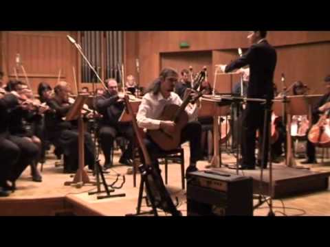 Vasil Belezhkov - 'Concerto for classical & electric guitar and orchestra' (2nd movt.)