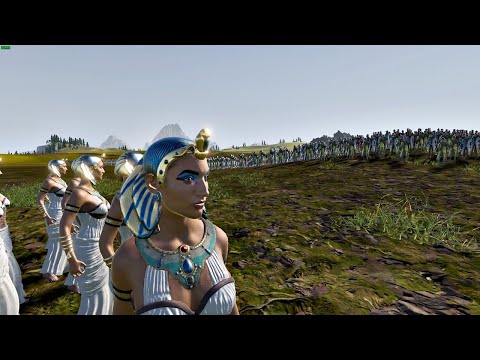 30 Cleopatras Surrounded by 300,000 Medieval Warriors | Ultimate Epic Battle Simulator 2