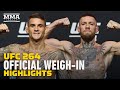 UFC 264: Poirier vs. McGregor 3 Weigh-In Highlights | MMA Fighting