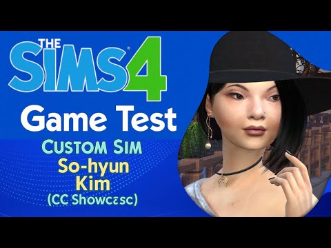 sims4 realistic style download asian girls female So-hyun Kim by Bonita100 Game Video Preview