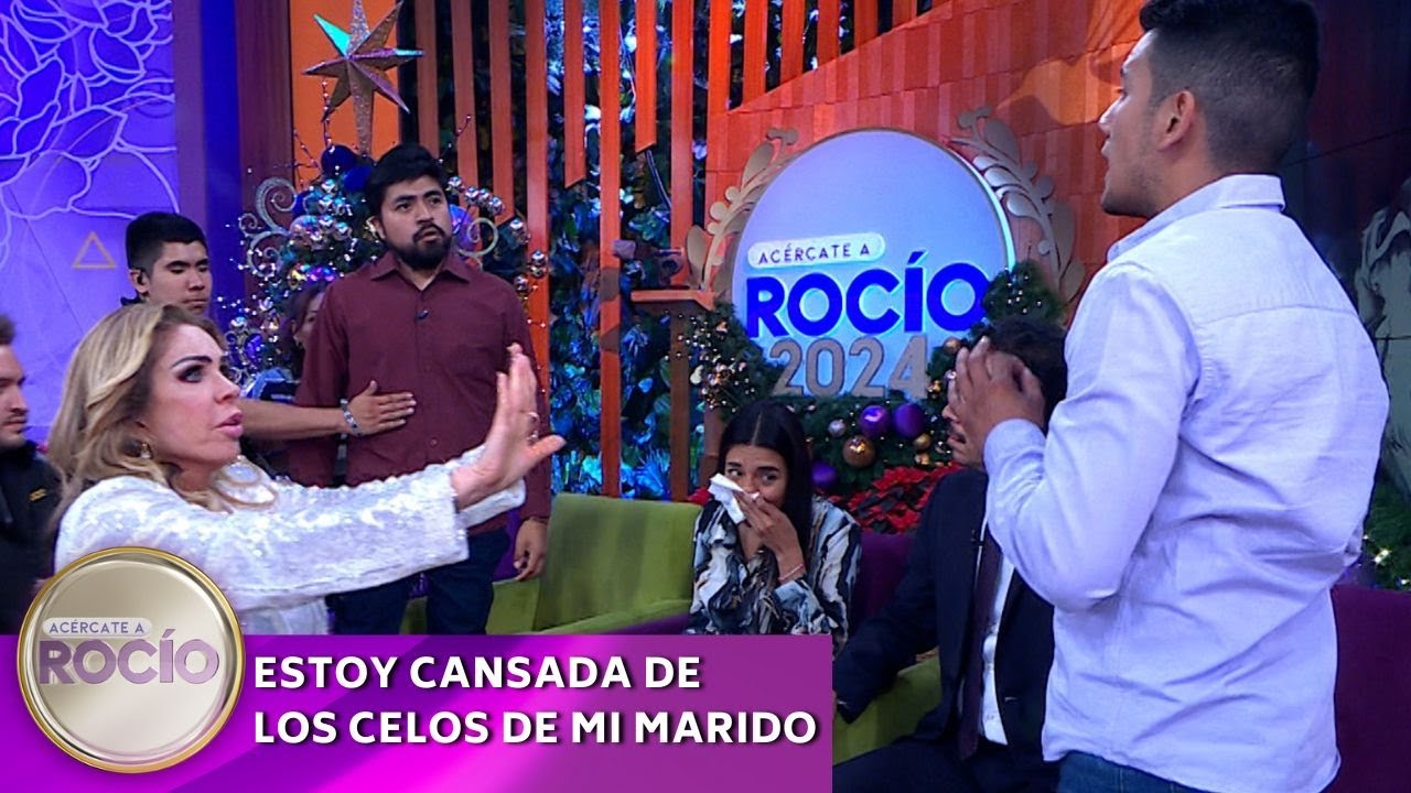 Estoy cansada de los celos de mi marido | Programa del 1 de enero del 2024 | Acércate a Rocío