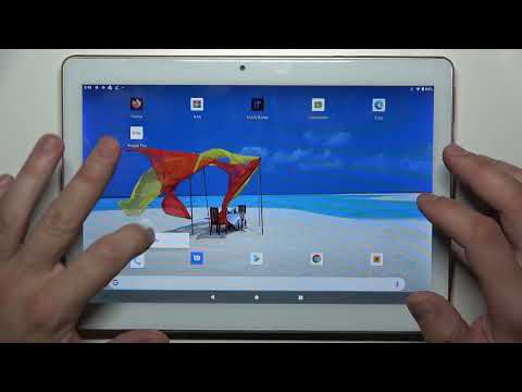 How to Remove/Restore Phone Icon from/to Home Screen on TOSCIDO X109 - Adjust Screen Icons
