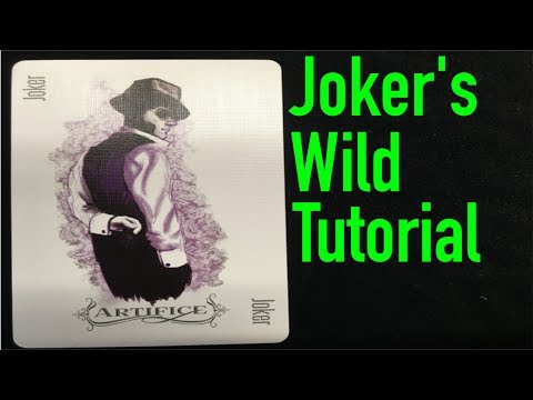 JOKER'S WILD CARD TRICK TUTORIAL