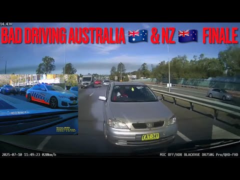 BAD DRIVING AUSTRALIA & NZ # 743