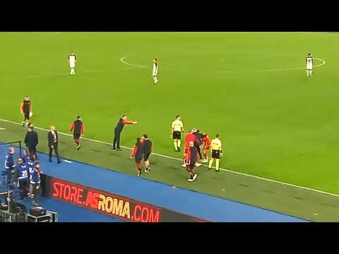 Roma-Lecce 2-1, il gol di Romelu Lukaku