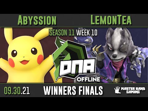 DNA S11:W10 - Abyssion (Pikachu, Ness) vs LemonTea (Wolf) - Winners Finals