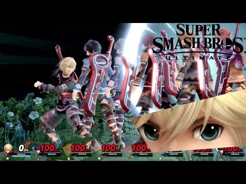 Super Smash Bros Ultimate 8 Player Final Smash Shulk