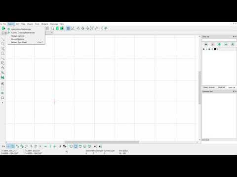 LibreCAD How To Change Background Color ? | Changing colors in LibreCAD
