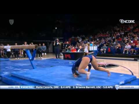 Katelyn Ohashi Beam freak accident