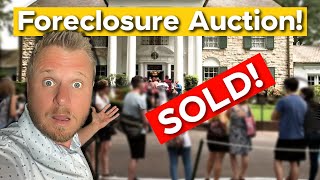 Buying A Home From A Foreclosure Auction! In Texas!