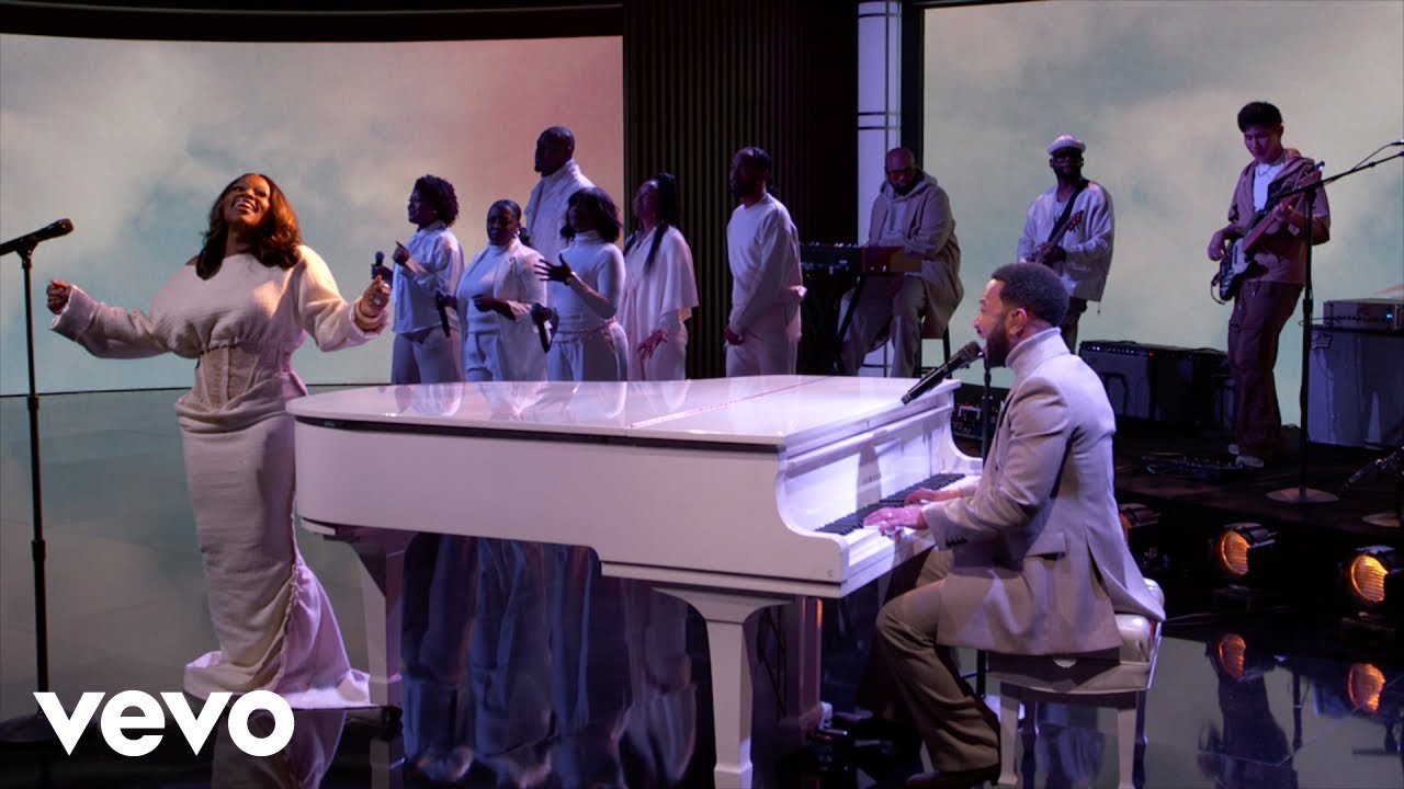 Tasha Cobbs Leonard, John Legend - Church (with John Legend) (Jimmy Kimmel Live!)