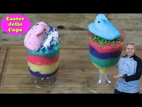 Easter Jello Cups live