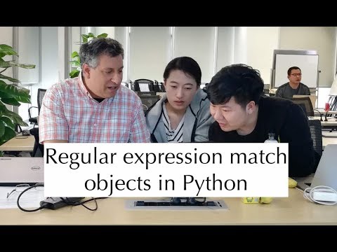 Python standard library: re.match objects