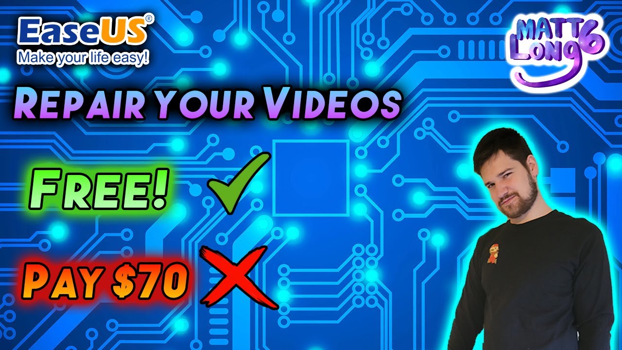 How to Repair your Video Files for free with EaseUS RepairVideo Repair Video