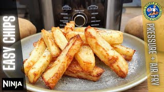 Ninja Foodi 101 CHIPS / Fries THE BEST Steak House Chips Air Fryer/ Air Crisp/ Pressure Cook.