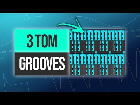 3 Tom Grooves for Melodic House and Techno | Ableton Tutorial