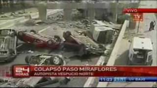 preview picture of video 'Imagenes después terremoto TV Chile 2010'