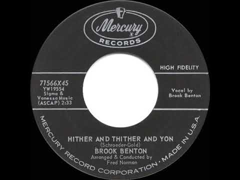 1960 HITS ARCHIVE: Hither And Thither And Yon - Brook Benton