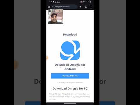 Omegle kaise download kare my first video #omegle #download #tricks #shorts