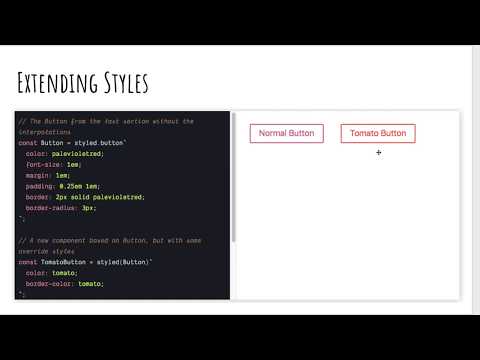 React + CSS: What are styled-components?