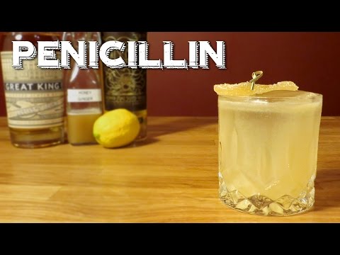 Penicillin - How to Make the Modern Whisky Sour Cocktail with Honey, Ginger & Smoky Scotch
