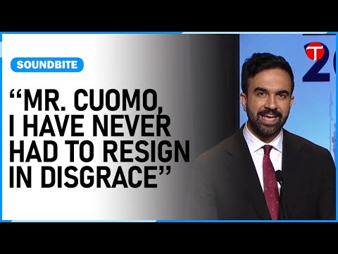 Zohran Mamdani blasts Andrew Cuomo in NYC Mayoral Debate | The Express Tribune