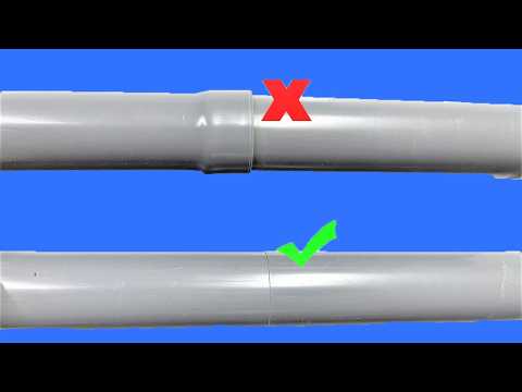 How To Connect Pvc Pipes Of The Same Size? The Plumber Won't Tell You
