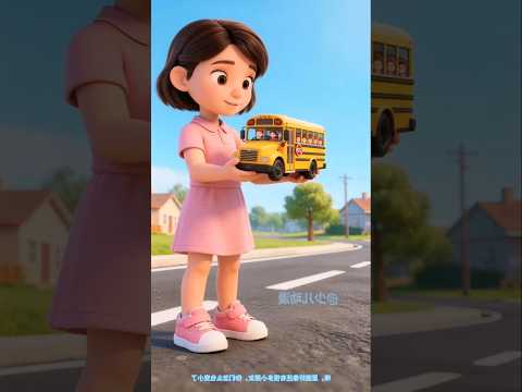 The Mysterious Shrinking School Bus! ✨💫 #shorts #trending