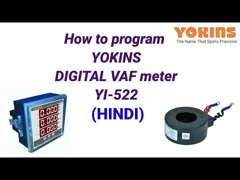 Digital Panel Meter YI - 522 3PH/1PH