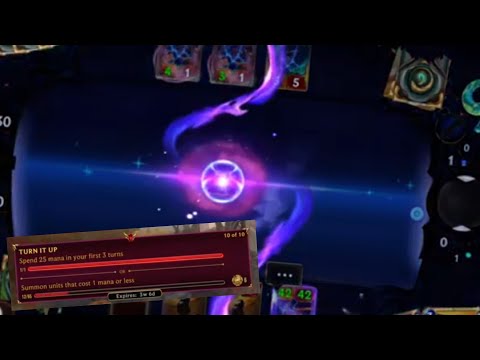 Spend 25 mana in the first 3 rounds of the match — LoR Bloodwoven Event