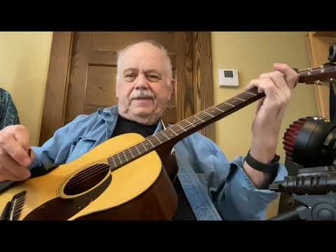 Demo of an Acrylic guitar pick - Gravity 1.5mm Acrylic guitar pick - 2024 Martin 000-18