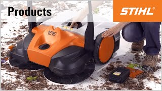 Подметальная машина механическая Stihl KG 550 - видео №1