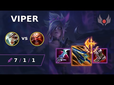 [ Viper ] Riven TOP vs Gragas | NA GRANDMASTER | LOL Season 2024