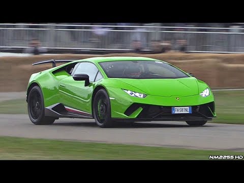 Lamborghini Huracan Performante LOUD Sounds! - AWD Burnout, Launch Control, Revs & More!