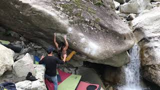 Video thumbnail of Tremola, 7b. Göschenen